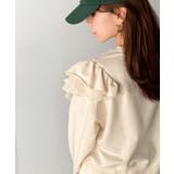 【mily bilet】チュールとフリルで甘く着る。ダブルフリルカレッジロゴ刺繍… | Classical Elf  | 詳細画像31 