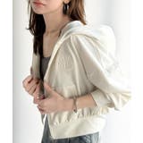 アイボリー | 【mily bilet】1枚は持っておきたい！垢抜け必至。胸元ワッペン付きダブル… | Classical Elf 