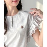 【mily bilet】ふわっと華やか、でも凛と。袖フリルコンパクトTシャツ | Classical Elf | 詳細画像13