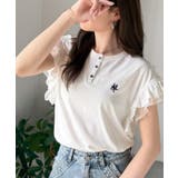 【mily bilet】ふわっと華やか、でも凛と。袖フリルコンパクトTシャツ | Classical Elf | 詳細画像4