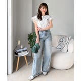 【mily bilet】ふわっと華やか、でも凛と。袖フリルコンパクトTシャツ | Classical Elf | 詳細画像6