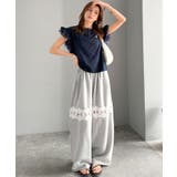 【mily bilet】唯一無二の華やかデザイン。花柄レース 切り替えスウェット… | Classical Elf  | 詳細画像19 