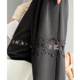 【mily bilet】唯一無二の華やかデザイン。花柄レース 切り替えスウェット… | Classical Elf  | 詳細画像1 