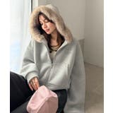 【mily bilet】ラフなのに、盛れ度抜かりなし。ショート丈ファー付きロゴワ… | Classical Elf  | 詳細画像24 