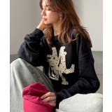 【mily bilet】ラフなシルエットに、遊び心をプラス。デニムフリンジワッペ… | Classical Elf | 詳細画像1