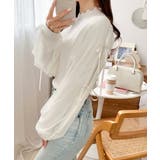 【mily bilet】大人可愛いふんわりスリーブが魅力♪サイドスリットリボンチ… | Classical Elf | 詳細画像8