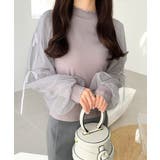 【mily bilet】大人可愛いふんわりスリーブが魅力♪サイドスリットリボンチ… | Classical Elf | 詳細画像24