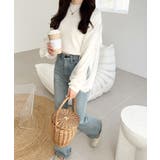 【mily bilet】大人可愛いふんわりスリーブが魅力♪サイドスリットリボンチ… | Classical Elf | 詳細画像5