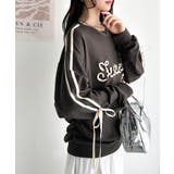 【mily bilet】気分上がるサテンリボンロゴが可愛い。サイドシャーリングサ… | Classical Elf  | 詳細画像7 