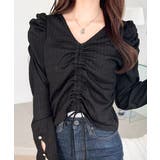 【mily bilet】カジュアルな大人ガーリーテイスト。シャーリング使い膨れジ… | Classical Elf  | 詳細画像8 