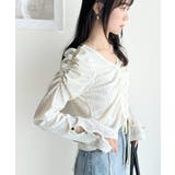 【mily bilet】カジュアルな大人ガーリーテイスト。シャーリング使い膨れジ… | Classical Elf  | 詳細画像4 