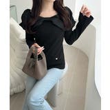 大人フェミニンを叶える♪オフショル2WAYオーガンジーリボンプルオーバー | Classical Elf | 詳細画像11