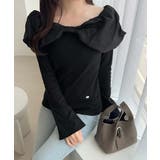 大人フェミニンを叶える♪オフショル2WAYオーガンジーリボンプルオーバー | Classical Elf | 詳細画像17