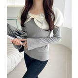 大人フェミニンを叶える♪オフショル2WAYオーガンジーリボンプルオーバー | Classical Elf | 詳細画像18