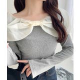 大人フェミニンを叶える♪オフショル2WAYオーガンジーリボンプルオーバー | Classical Elf | 詳細画像26