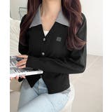 【mily bilet】着るだけ完成、コーデ迷子にさよなら♪胸刺繍ダブルカラーレ… | Classical Elf | 詳細画像9