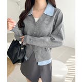 【mily bilet】着るだけ完成、コーデ迷子にさよなら♪胸刺繍ダブルカラーレ… | Classical Elf | 詳細画像18