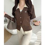 【mily bilet】着るだけ完成、コーデ迷子にさよなら♪胸刺繍ダブルカラーレ… | Classical Elf | 詳細画像28