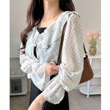 【mily bilet】透け感シフォンが軽やかに映える◎ドットシャイニーシアーリ… | Classical Elf | 詳細画像12