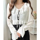 アイボリードット | 【mily bilet】透け感シフォンが軽やかに映える◎ドットシャイニーシアーリ… | Classical Elf