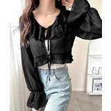 【mily bilet】透け感シフォンが軽やかに映える◎ドットシャイニーシアーリ… | Classical Elf | 詳細画像1