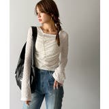 【mily bilet】トレンドの愛されアイテム。アシメシアーレースギャザープル… | Classical Elf  | 詳細画像4 