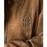 柔らかタッチで上品見え◎立体刺繍デザインスエードポンチ素材ダブルジップアウター | Classical Elf  | 詳細画像18 