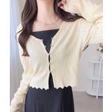 【mily bilet】透け感と上品なきらめきで魅せる♪ 透かし編みシルバーボタ… | Classical Elf | 詳細画像8