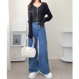 【mily bilet】透け感と上品なきらめきで魅せる♪ 透かし編みシルバーボタ… | Classical Elf | 詳細画像20