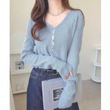 【mily bilet】透け感と上品なきらめきで魅せる♪ 透かし編みシルバーボタ… | Classical Elf | 詳細画像28