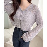 【mily bilet】“涼しげ×あざと可愛い”の最強タッグ♪透かし編みシェル釦… | Classical Elf | 詳細画像24