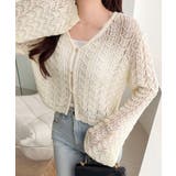 【mily bilet】“涼しげ×あざと可愛い”の最強タッグ♪透かし編みシェル釦… | Classical Elf | 詳細画像1