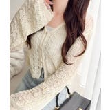 【mily bilet】“涼しげ×あざと可愛い”の最強タッグ♪透かし編みシェル釦… | Classical Elf | 詳細画像3