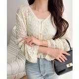 【mily bilet】“涼しげ×あざと可愛い”の最強タッグ♪透かし編みシェル釦… | Classical Elf | 詳細画像5