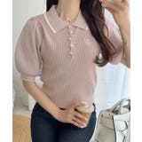 【mily bilet】配色×くすみカラーで魅せる、ずるい清楚さ。配色ラインポロ… | Classical Elf | 詳細画像22