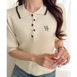 【mily bilet】配色×くすみカラーで魅せる、ずるい清楚さ。配色ラインポロ… | Classical Elf | 詳細画像3