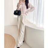 【mily bilet】甘さに恋して、気品きらり♪ツイードニットパールボタンカー… | Classical Elf  | 詳細画像35 