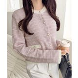 【mily bilet】甘さに恋して、気品きらり♪ツイードニットパールボタンカー… | Classical Elf  | 詳細画像36 