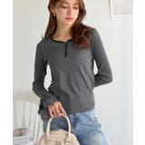 【mily bilet】大人フェミニンを叶える。袖フリルレースヘンリーネックトッ… | Classical Elf | 詳細画像19