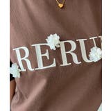 【mily bilet】フロント刺繍でさりげなく華やぐ♪ 立体花モチーフTシャツ… | Classical Elf | 詳細画像25