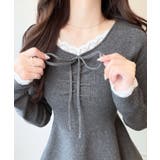 【mily bilet】甘さをひとさじ、華やぐ大人ガーリー。レースレイヤード風ギ… | Classical Elf | 詳細画像23