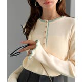 【mily bilet】大人可愛いディテールをぎゅっと。ゴールドボタン ヘンリー… | Classical Elf | 詳細画像1