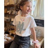 ホワイト | 【キッズ】親子リンクコーデ可能♪毎日着せたい 綿100％デニムワッペンフリンジ使… | Classical Elf kids