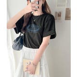 レトロムードが際立つ。綿100%オーバルロゴTシャツ | Classical Elf  | 詳細画像8 