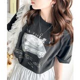 チャコール | 目を惹くグラフィックデザイン。綿100％レコードプレイヤーグラフィックTシャツ | Classical Elf 
