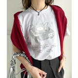 目を惹くグラフィックデザイン。綿100％レコードプレイヤーグラフィックTシャツ | Classical Elf  | 詳細画像4 