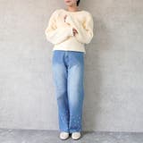 2WAYクロスデザインニット プルオーバー トップス 秋冬 | SELECT LEVERY  | 詳細画像7 