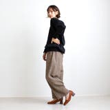 ライトメルトン サーカスパンツ メルトン パンツ チェック ボトムス  | SELECT LEVERY  | 詳細画像32 