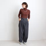 ライトメルトン サーカスパンツ メルトン パンツ チェック ボトムス  | SELECT LEVERY  | 詳細画像19 