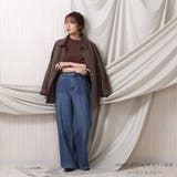ワイドパンツ デニム カラー | SELECT LEVERY | 詳細画像6